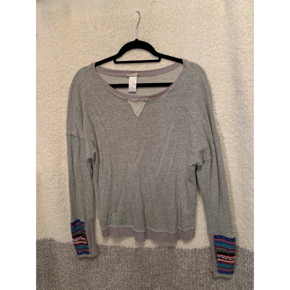 Long sleeve with beading detail